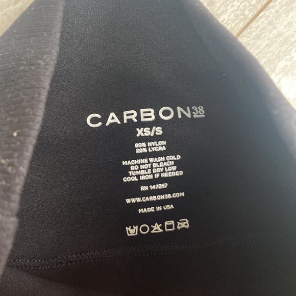 NEW Carbon 38 cut out‎ eyelet leggings High Waisted - Picture 4 of 6